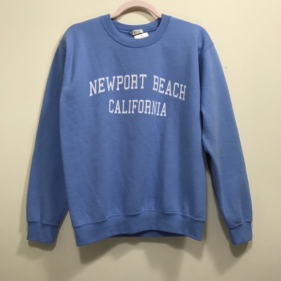 Brandy Melville Tops - Brandy Melville Erica Newport Beach Sweatshirt